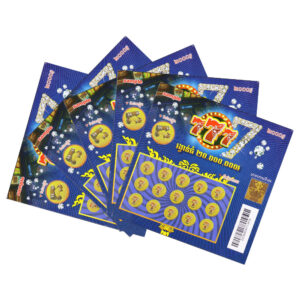 2025 New Design Hot Selling CustomPrinting Scratch Off Cards Raffle Tickets Scratch Off Lottery Ticket Gambling Games - Image 3