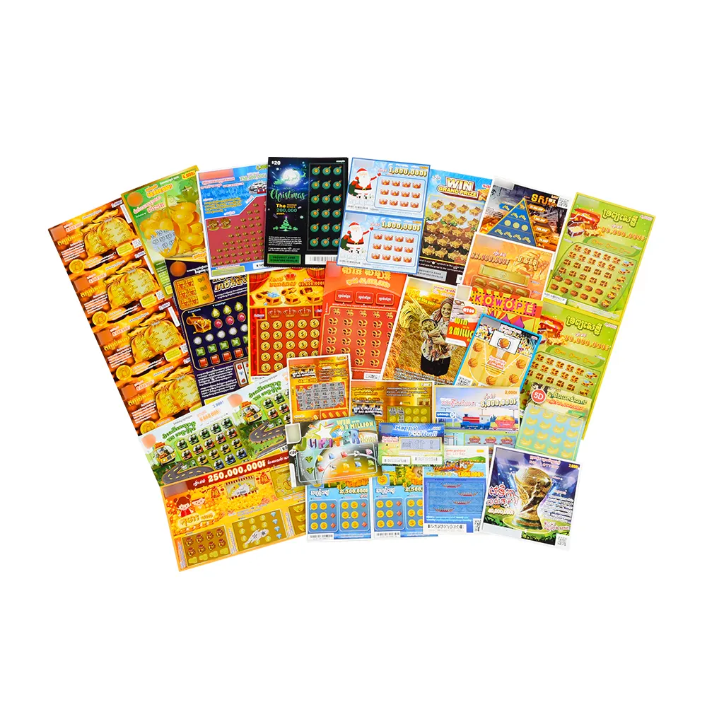 Free Design Custom Scratch Off Cards Lottery Tickets Win Card Scratch Cards CMYK Printing - Image 5