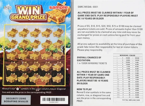 Free Design Custom Scratch Off Cards Lottery Tickets Win Card Scratch Cards CMYK Printing - Image 2